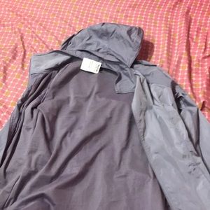 Light purple raincoat
